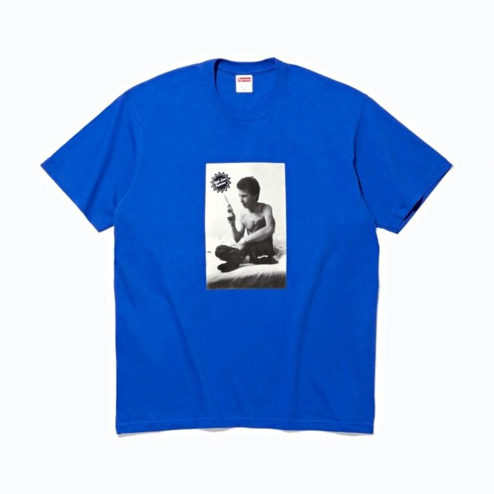 Brand New Supreme / Larry Clark Gun Tee (Royal, Size XXL)